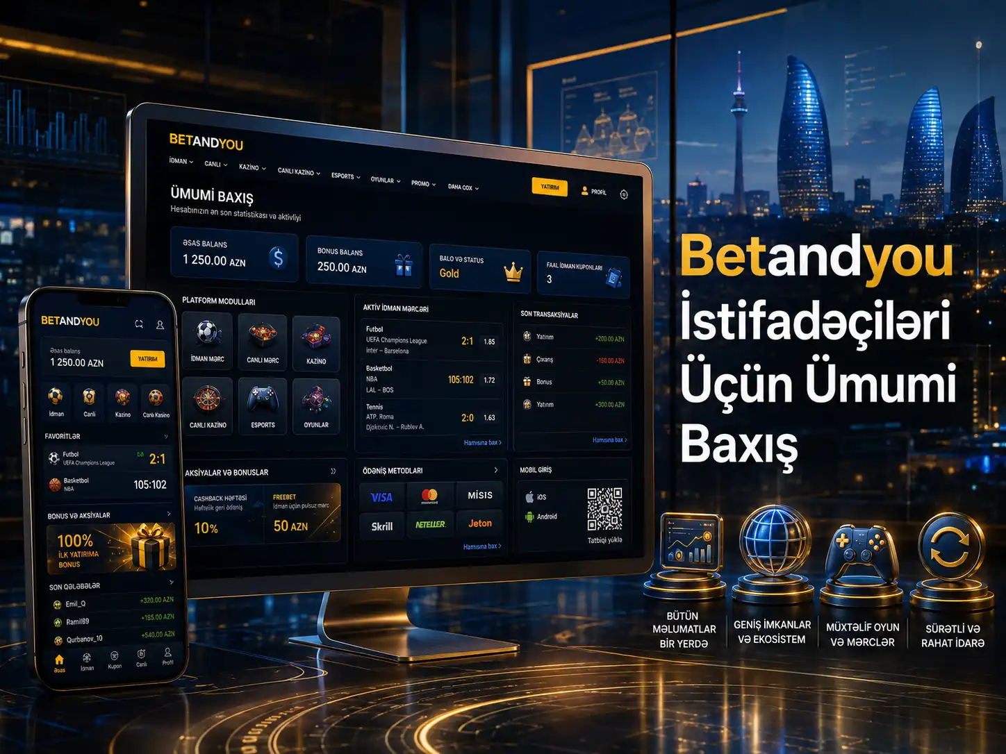 İstifadəçiləri Üçün Ümumi Baxış